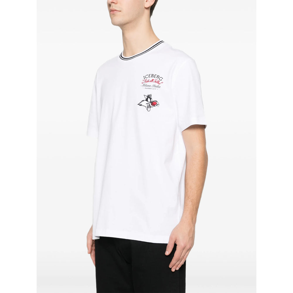 Iceberg T Shirts - White | 25561aedafabccb1e97a599681733f34d048548f