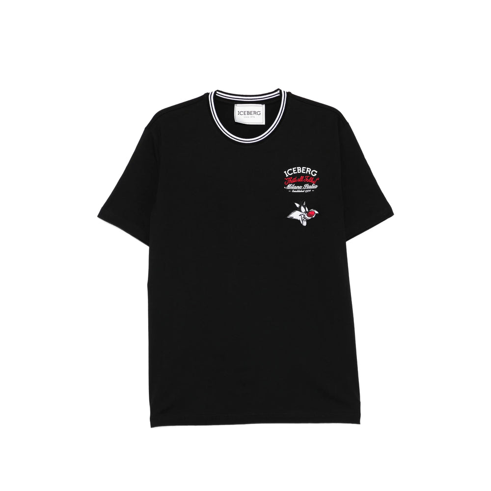 Iceberg T Shirts - Black | ea6dc94ef242e1678f977d708e95c978a9039f6c
