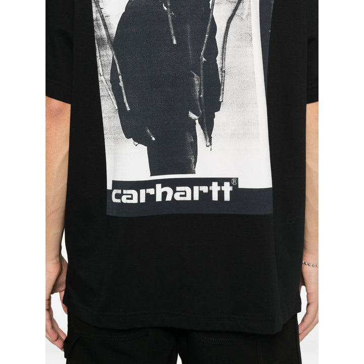 Carhartt Wip T Shirts - Black | 959c0cb8b77243191f741586b4604ee8e7af8211