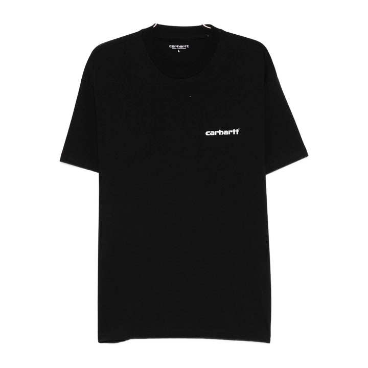 Carhartt Wip T Shirts - Black | 01e4c78163e06de48978fbd323e96002925a89b7