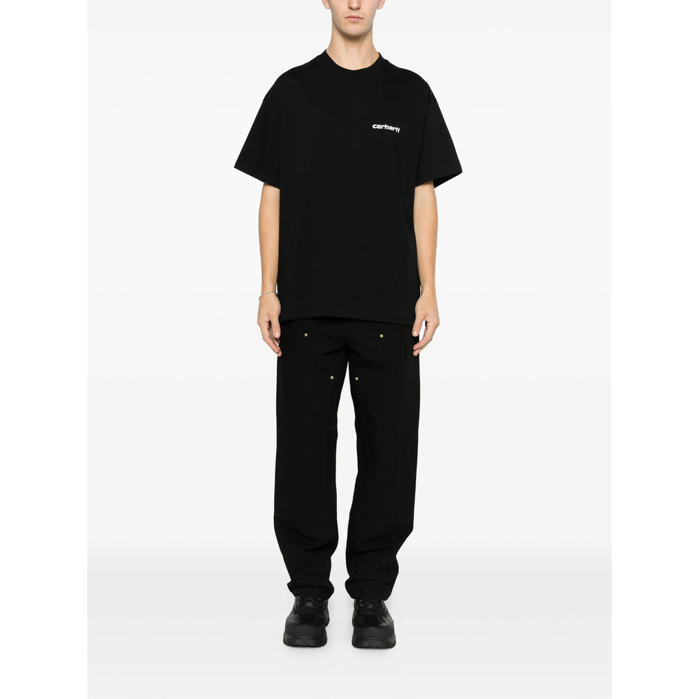 Carhartt Wip T Shirts - Black | d2335878fe5c2ca7f48ab03edf69e32779813983
