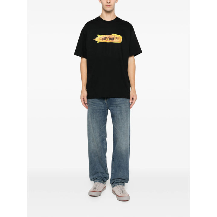 Carhartt Wip T Shirts - Black | 8b61556985de369a8f51055d1cb4a5688275fcba