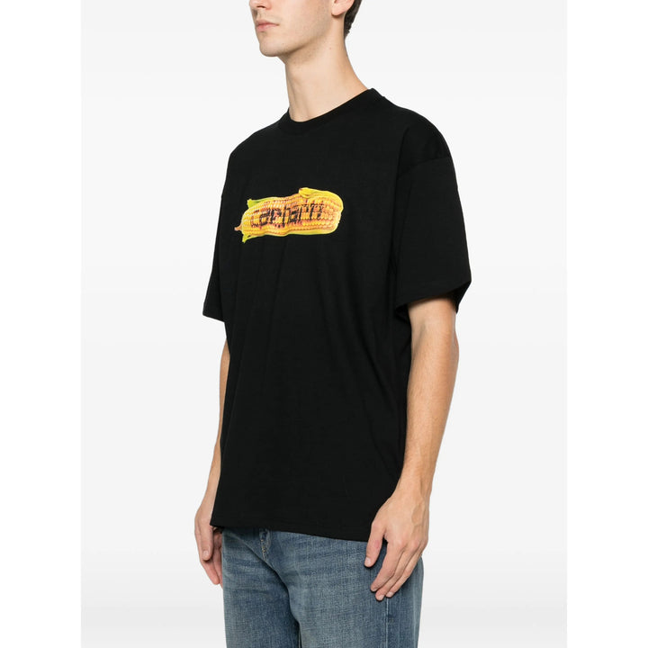 Carhartt Wip T Shirts - Black | 3bf27b2f7915b7a113b6159266009991fd61d6cd
