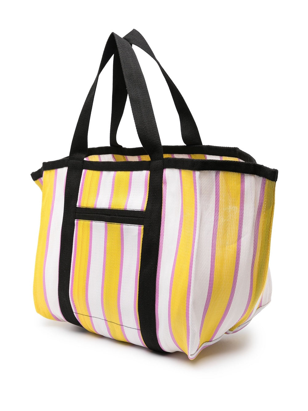 Striped Warden tote bag