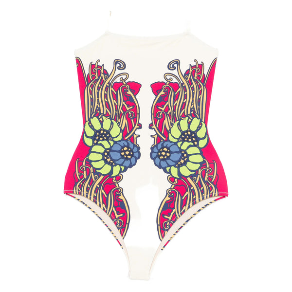 Beachwear White, Red