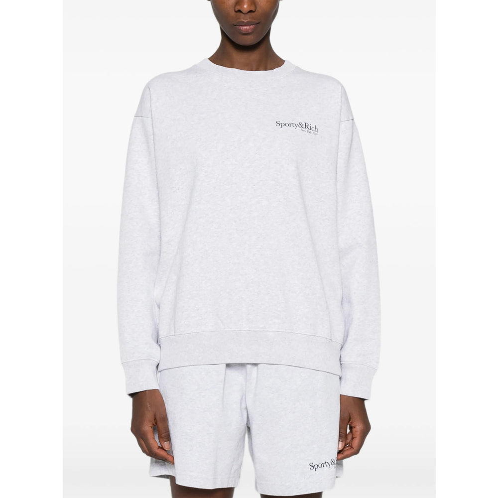 Sporty & Rich Sweaters - Gray | 4bd340c08e4ae7815bf9bb1f0b786649e9f6eb48