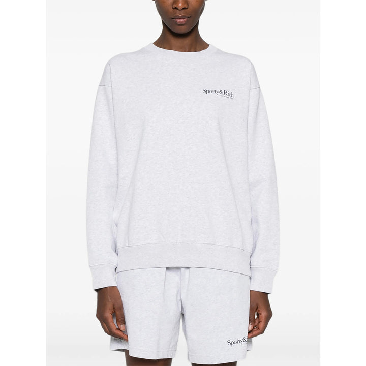 Sporty & Rich Sweaters - Gray | 4bd340c08e4ae7815bf9bb1f0b786649e9f6eb48