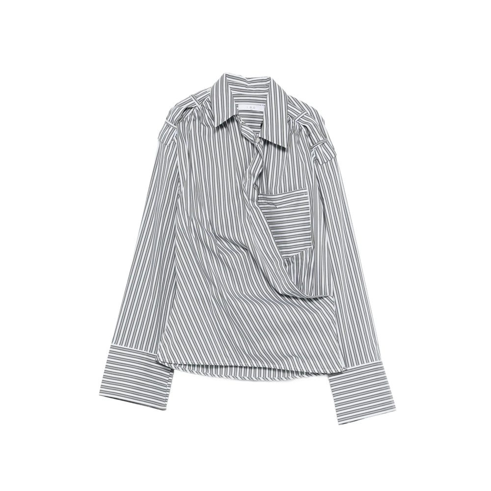 Iro Shirts - White, Gray | a444f0374eb2f6f692445203d5d3775c0a0f5ce7
