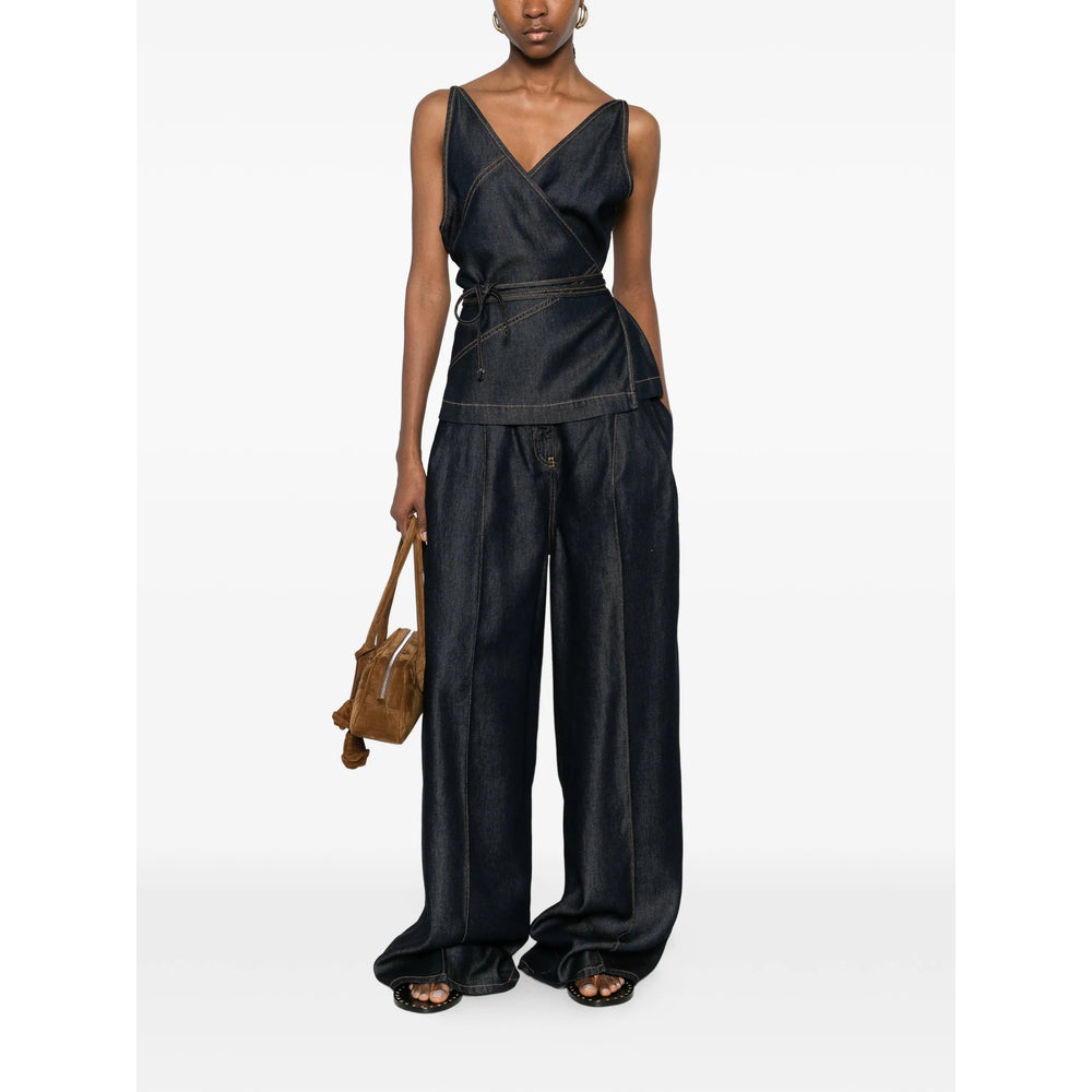 Iro Pants - Blue | 593c96af2a76198c7341de53089a60ad3e93ff41