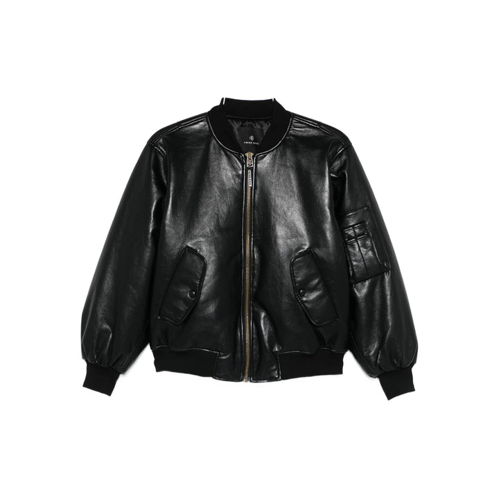 Anine Bing Leather Outerwears - Black | 94856d9e6df21f355cb9ed8b575698f27b1cd65f