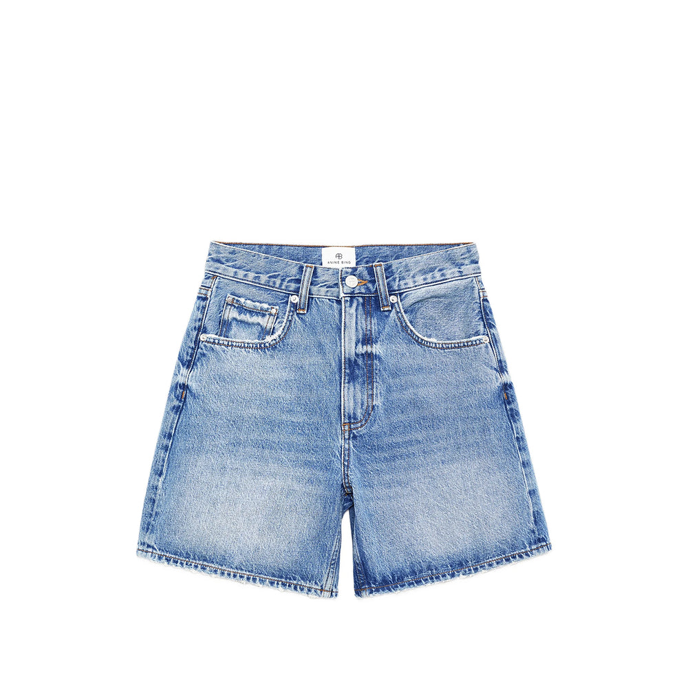 Anine Bing Shorts - Blue | c73f2b8009915cf386518e2ed52b6d1c12164a77