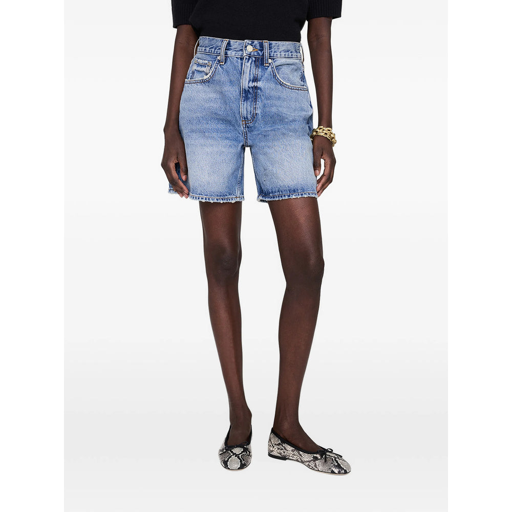 Anine Bing Shorts - Blue | 6bf339e8baebb5935293c108a5a7f6d584899272