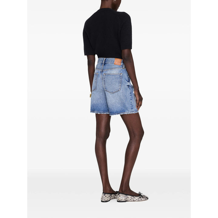 Anine Bing Shorts - Blue | 2f49bf5582611f793dbeefc9977d26873570cba1