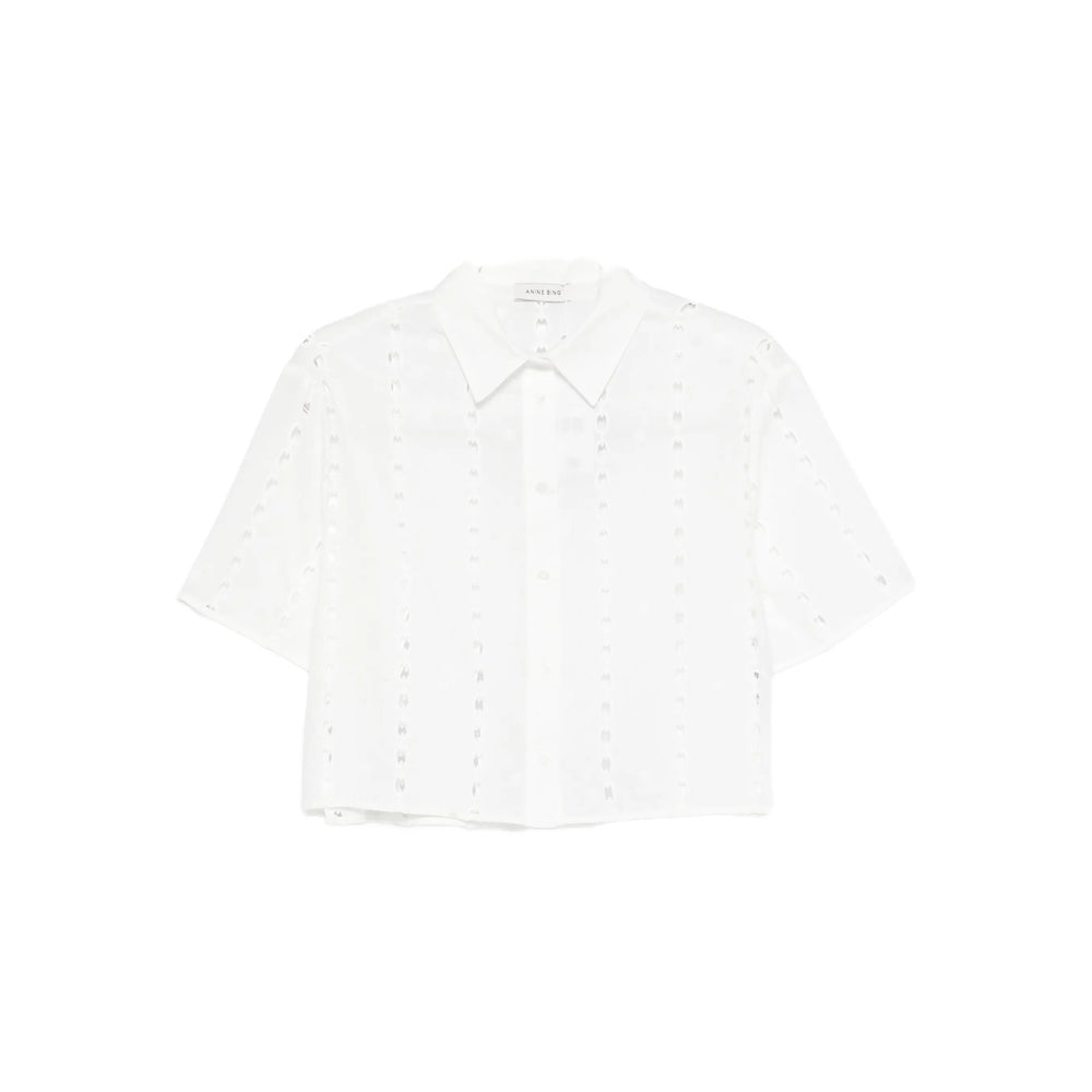 Anine Bing Shirts - White | 34c0f22cb793606404f5cea0b48e8b579b5264e6