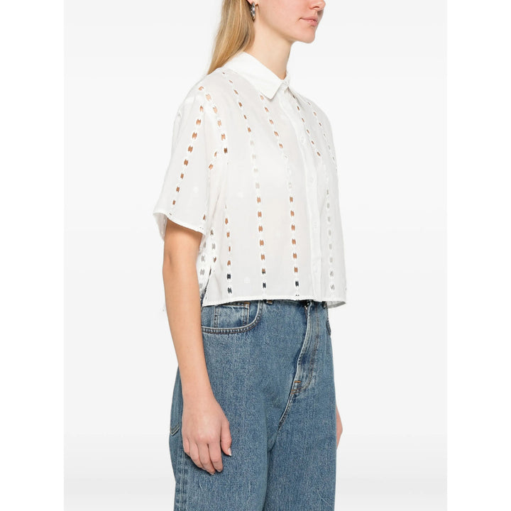 Anine Bing Shirts - White | 17163656908122dafd36f57ea1d2f75df5ee3dd5