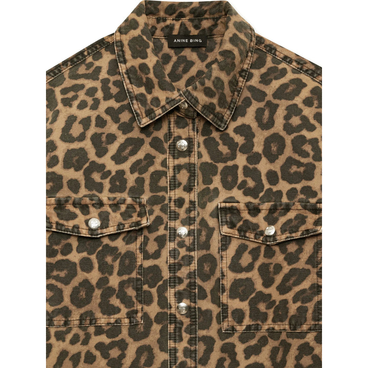 Anine Bing Shirts - Brown, Black | 3ab1fab925a991dea20e3f28eb0b367b0f6d0712