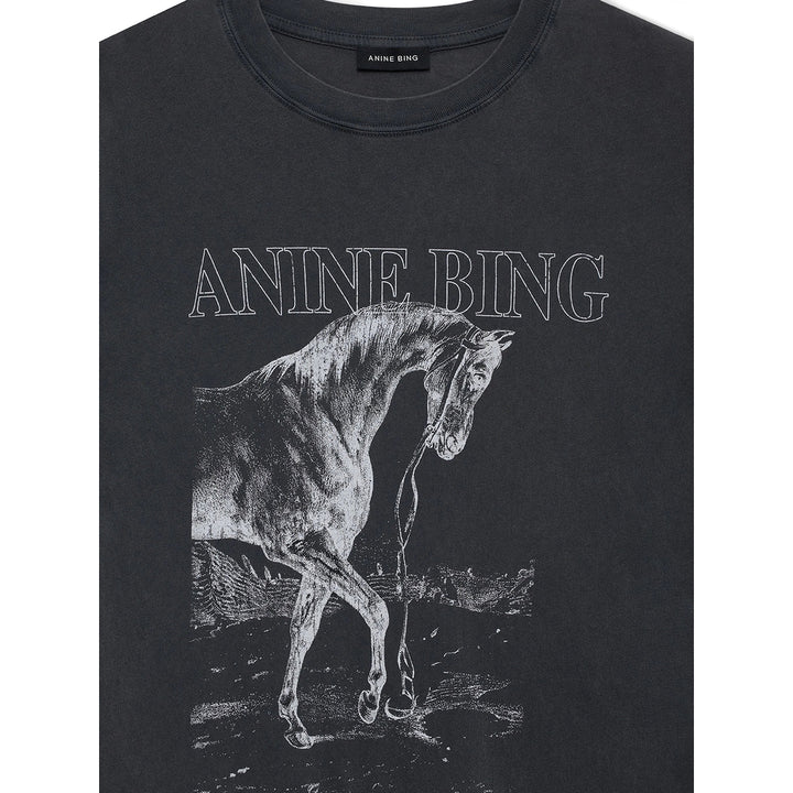 Anine Bing T Shirts - Black | 893aa9088e657f35076efa2fa4ad3cf3d3567546