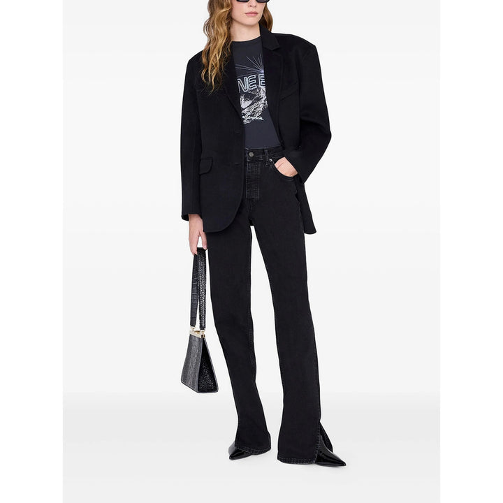 Anine Bing T Shirts - Blue | 9b071d7eda251426d596473afc6a565568ebffaa