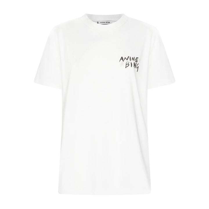 Anine Bing T Shirts - White | f4af60fbffd712d5be421e9ba6deaec12779363c