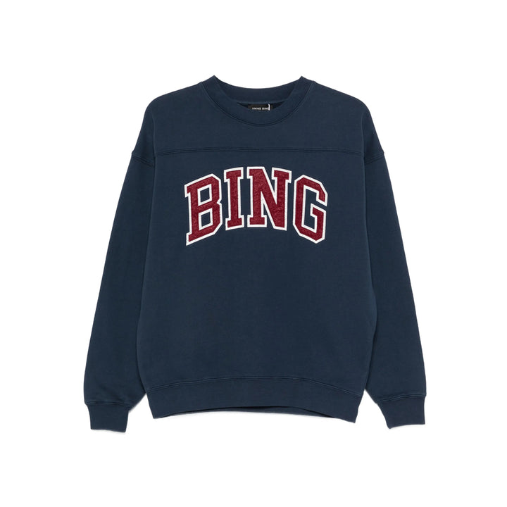 Anine Bing Sweatshirts - Blue, Red | 703ba5a0b31abc0bfc18014d26d799d94af9c6fd