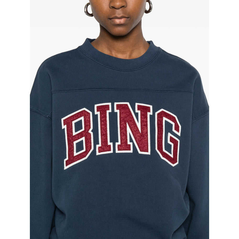 Anine Bing Sweatshirts - Blue, Red | fb613e405d1144e1ba597e8b6d9706fe39da8334