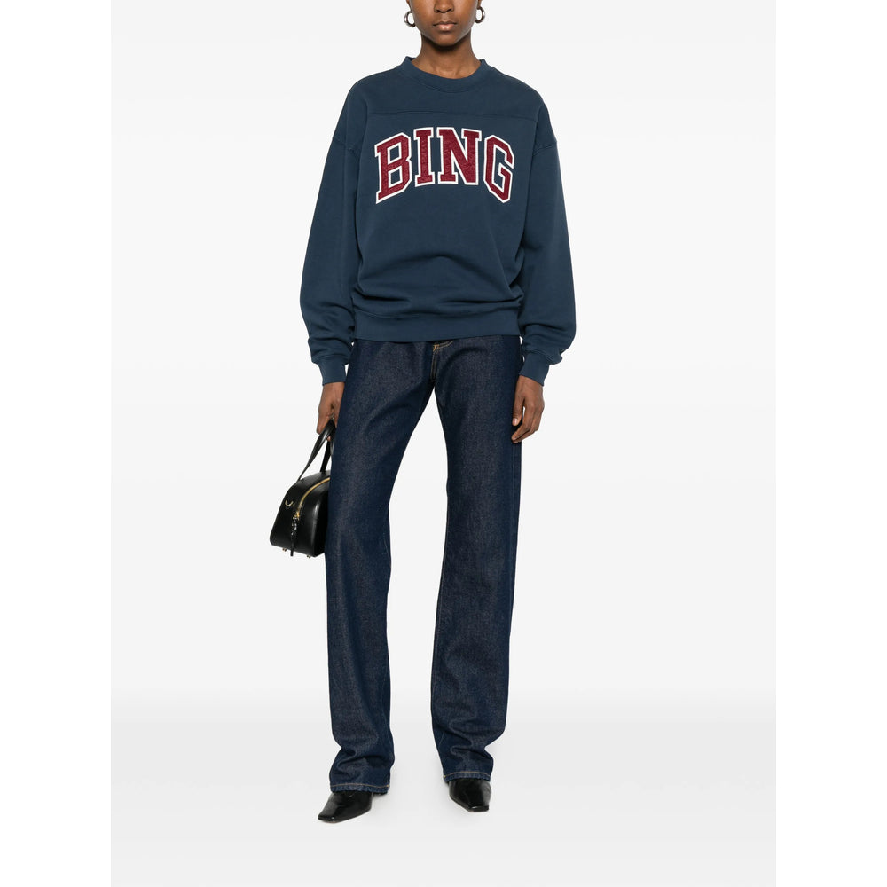 Anine Bing Sweatshirts - Blue, Red | e479d9b6494911e4c3f358ec796fc6dd86ae720f