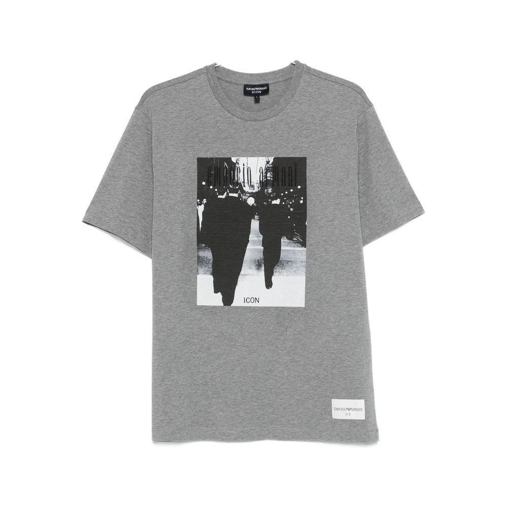 Emporio Armani T Shirts - Gray | 60ca2a53ca017ed7a76f5d243da83e159beb2f44