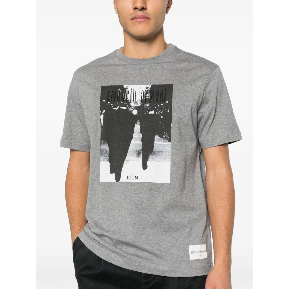 Emporio Armani T Shirts - Gray | 22687f486dc4a1e3afdb2881168b2deaf8c1627e