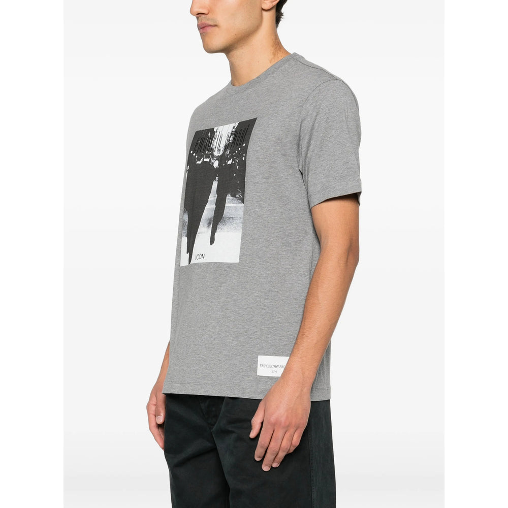 Emporio Armani T Shirts - Gray | dca0a9ba63b358eec2ea287f6ef8afad128d546e