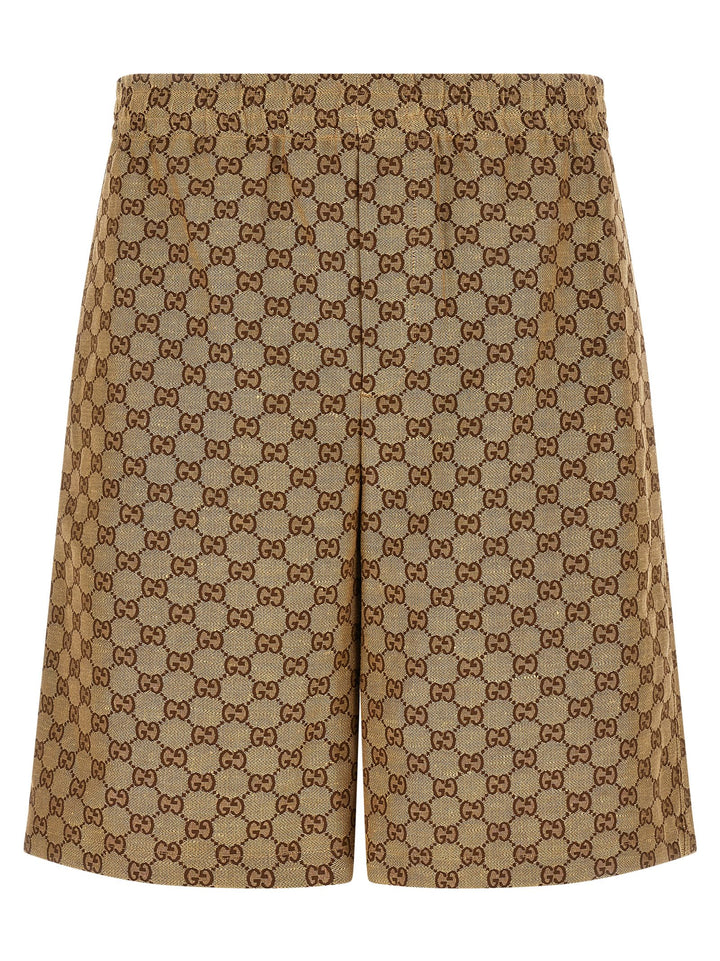 Gucci Gg Supreme Bermuda and Short - Beige | ac856d224f2cd562b89594000ecbb92ac531fb30