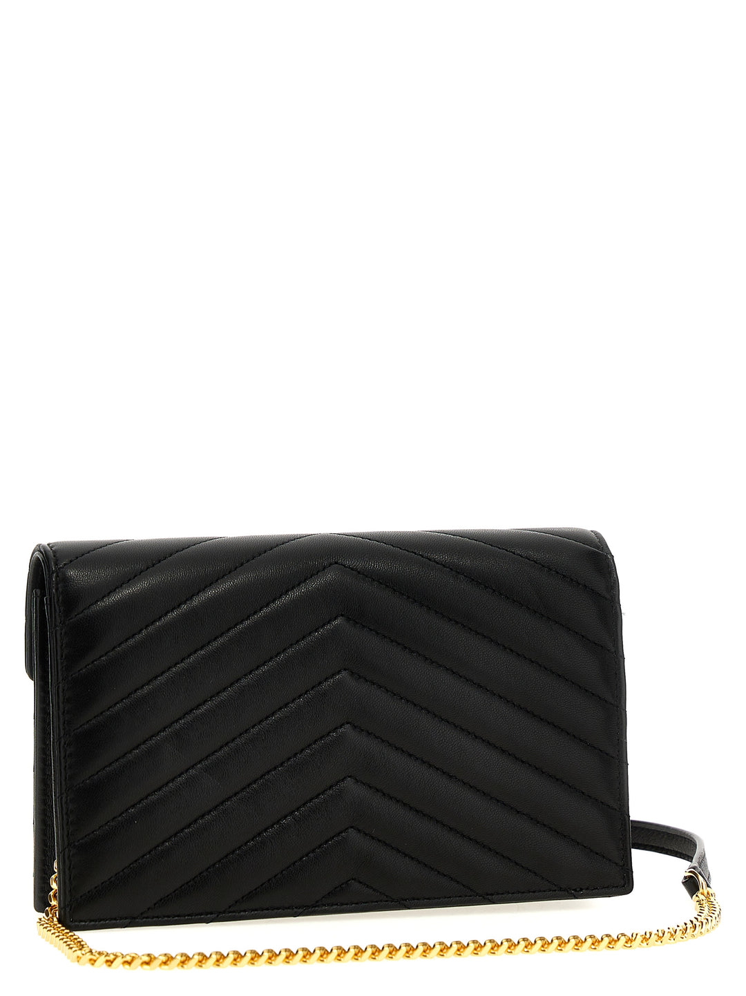 Saint Laurent Envelope Cassandre Wallets and Card Holders - Black | 3b1fd6ad1f5d94ac3f25f8df7c817576be441500