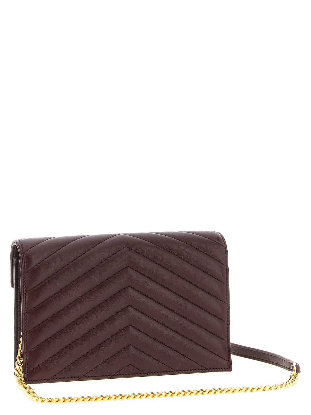 Saint Laurent Envelope Cassandre Wallets and Card Holders - Bordeaux | b70b506c4633fb6f01d99e8003b54c8a4ba7a65c