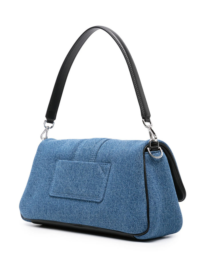 Le Bambimou denim shoulder bag