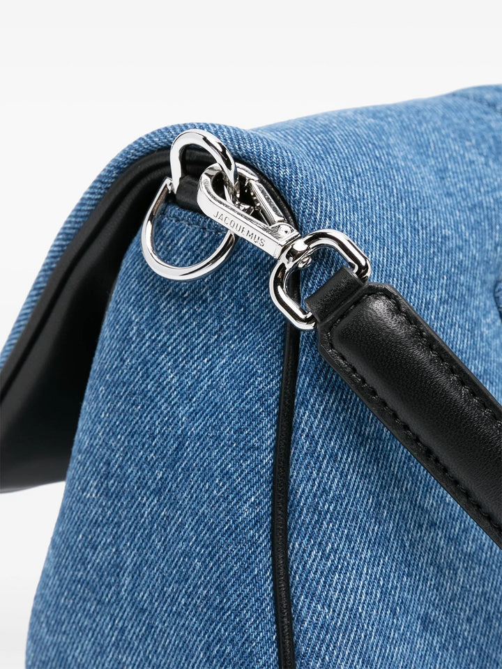 Le Bambimou denim shoulder bag