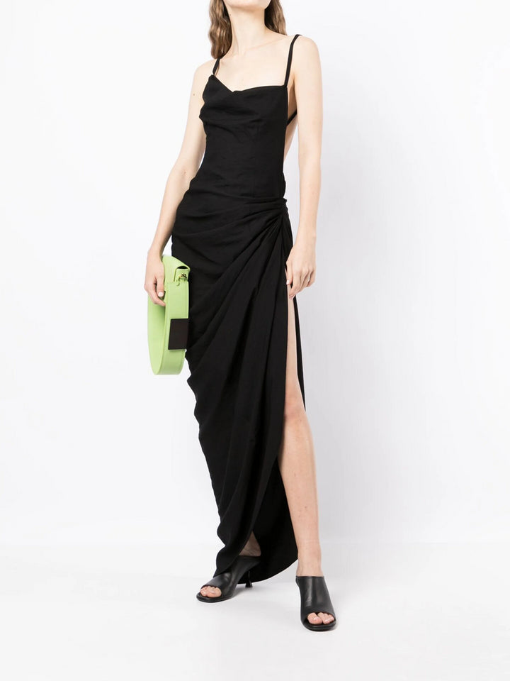 Saudade asymmetric dress