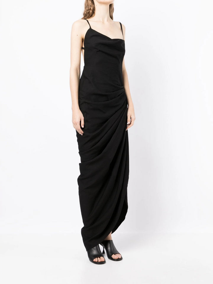 Saudade asymmetric dress