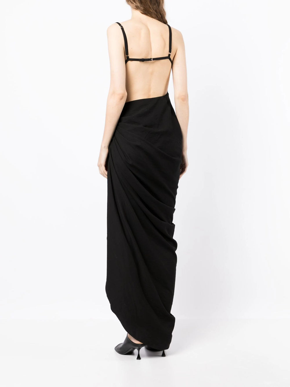 Saudade asymmetric dress