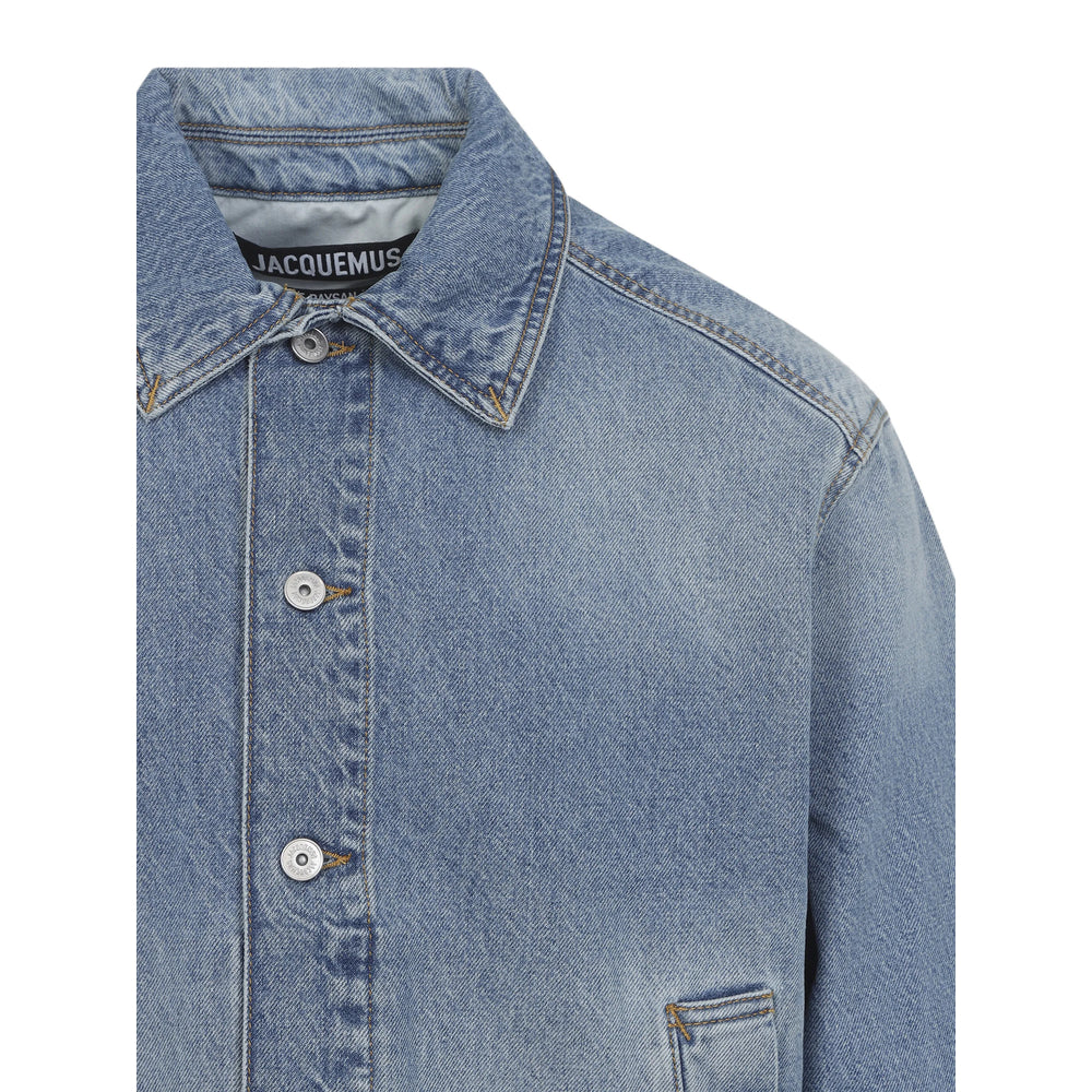 JACQUEMUS ライトブルーカーディガン 38 JACQUEMUS（ジャックムス） カーディガン La maille Pralu longue