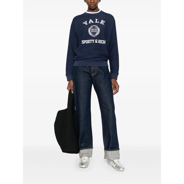 Sporty & Rich Sweaters - Blue | fe11044fe17f71c01b1af670bbecab1cde38bd82