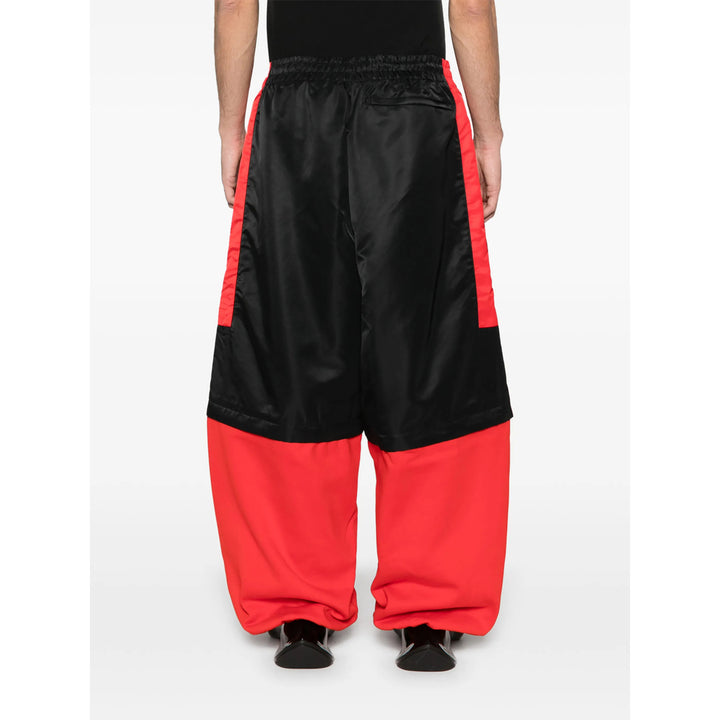 Adidas By Willy Chavarria Pants - Black, Red | 87c90778bf9b6309a8558b8cd292077a28ddc666