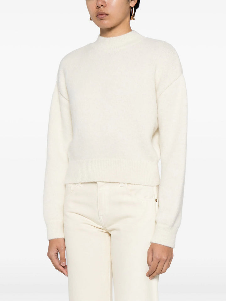 La Maille Jacquemus sweater with intarsia logo