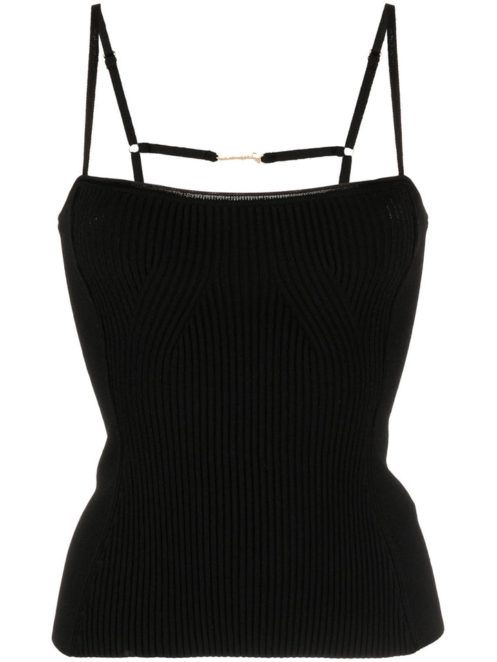 Le Haut Sierra ribbed tank top