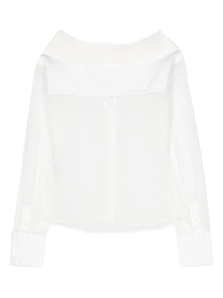 La chemise Brezza shirt with open shoulders