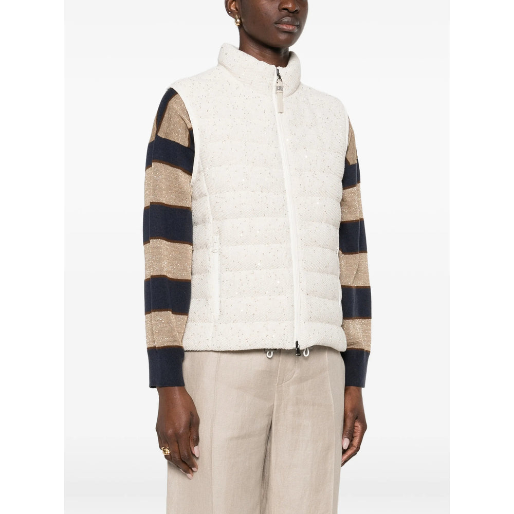 Brunello Cucinelli Waistcoats - Neutral | 4e6adaed026f498de31903ae84a22903b0b30cb2