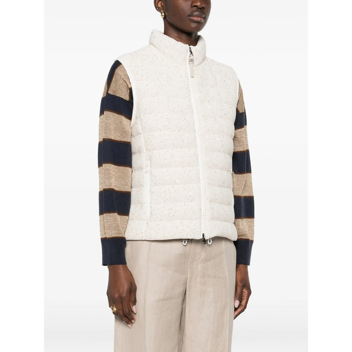 Brunello Cucinelli Waistcoats - Neutral | 4e6adaed026f498de31903ae84a22903b0b30cb2