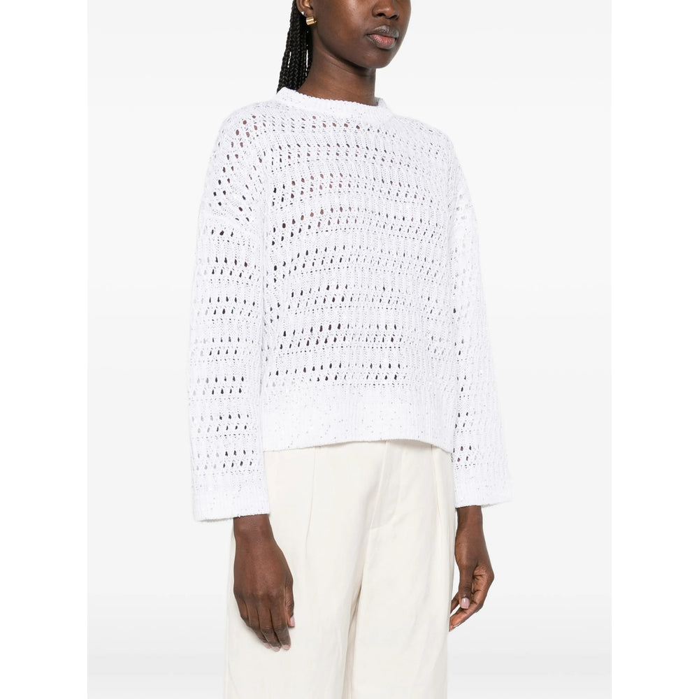 Brunello Cucinelli Sweaters - White | 357e7dc39a40d0b1d1a3c419ab3beaa4ceed43cf