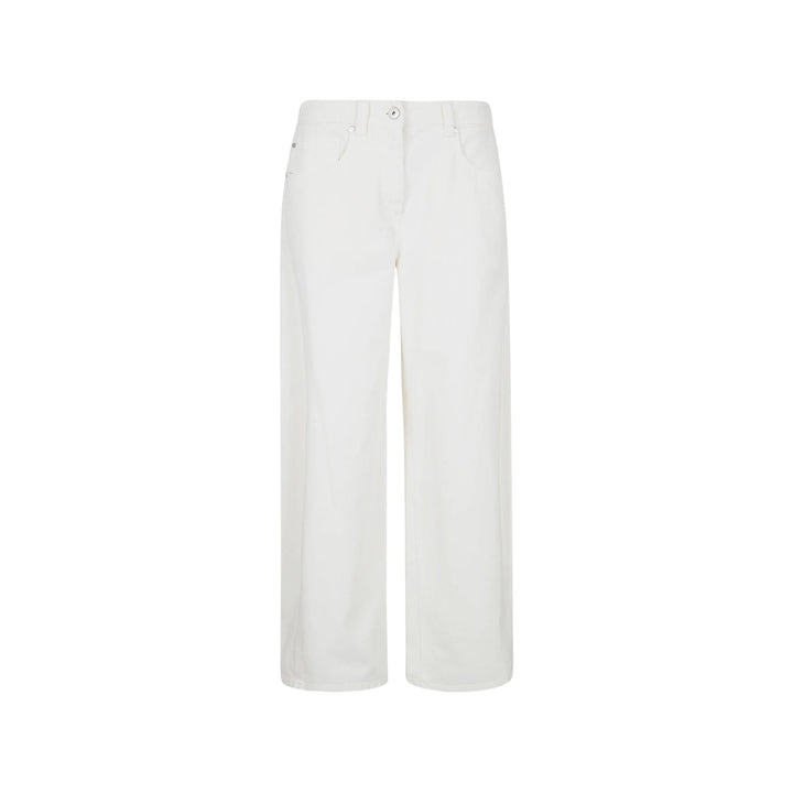 Brunello Cucinelli Pants - White | 8e414e0f42a977e13cd790c0ff76a6a0035de129