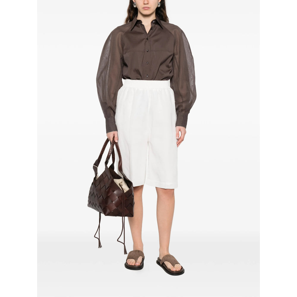 Brunello Cucinelli Shorts - White | d02a9b9b916df45cc68840e66b4b2ef41bdab950