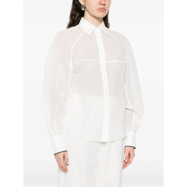 Brunello Cucinelli Shirts - White | 379d36e9e6249850427b6b67c3e5b0b757e5ee07