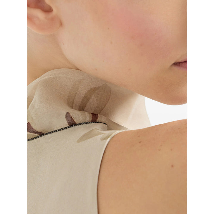 Brunello Cucinelli Dresses - Neutral, Brown | 19001c71c65123ed09ef6ee3430bb2c207b6b29f